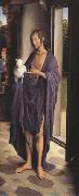 Hans Memling Saint John the Baptist oil painting artist